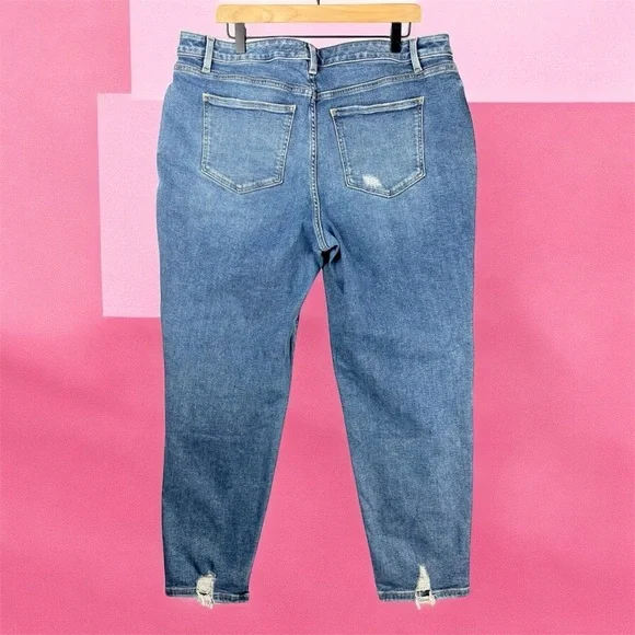 Lane Bryant Flex Magic Waistband Signature Fit Mid-Rise Boyfriend Sz 16 Jeans - Picture 4 of 13